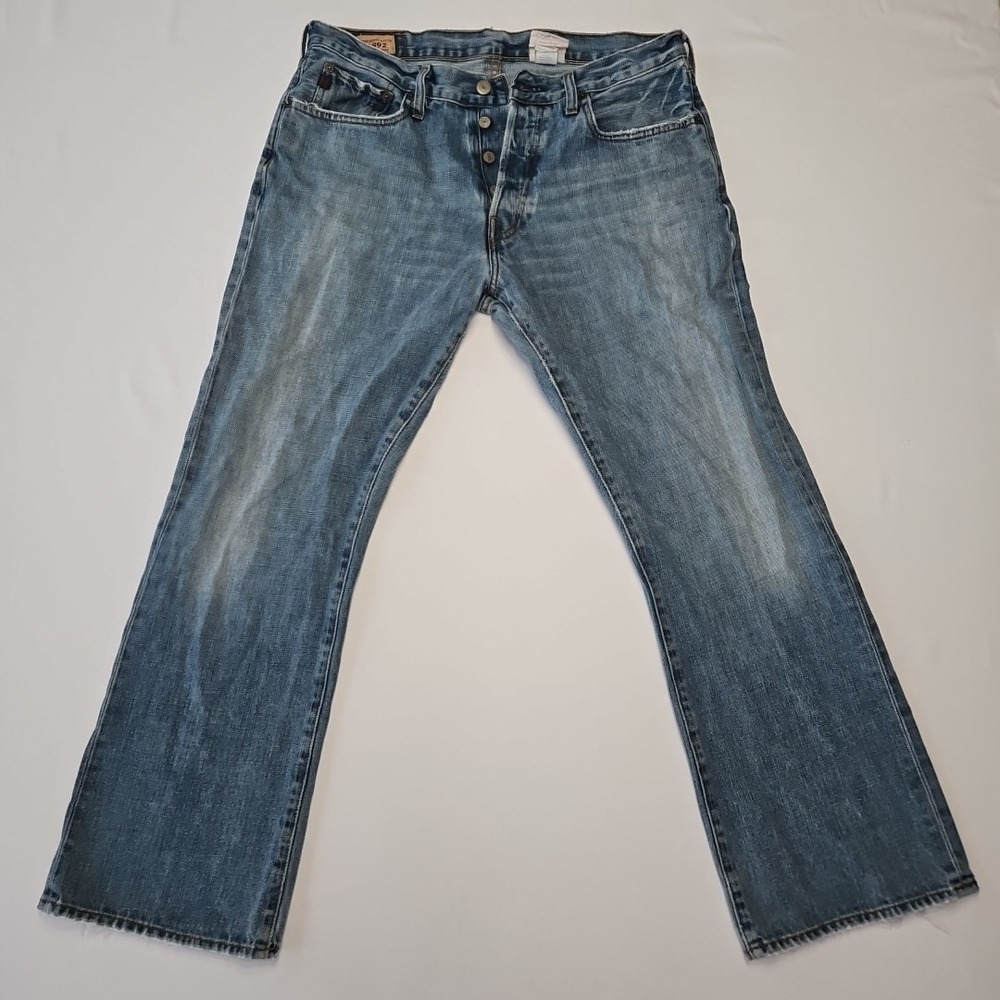 Abercrombie and Fitch 1892 5L Size Straight Leg Button-Fly Jeans